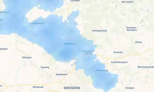 Regenradar Vorschaubild - Aktuelle Niederschläge in Boden und Umgebung