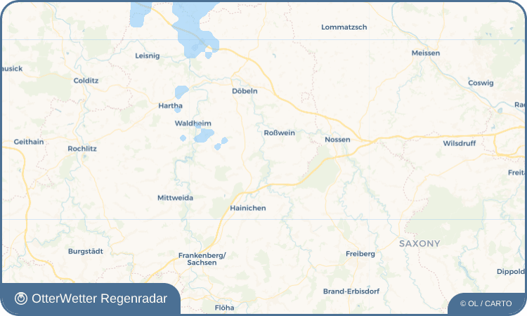 Wetter-Widget-Vorschau mit Vorhersagedaten für Böhrigen