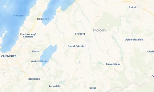 Regenradar Vorschaubild - Aktuelle Niederschläge in Brand-Erbisdorf und Umgebung