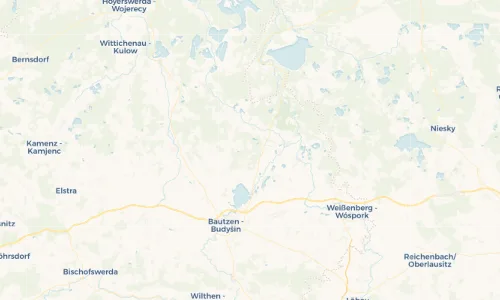 Regenradar Vorschaubild - Aktuelle Niederschläge in Brehmen - Brěmjo und Umgebung