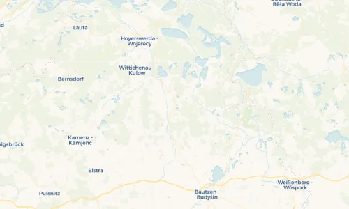 Regenradar Vorschaubild - Aktuelle Niederschläge in Caminau - Kamjenej und Umgebung