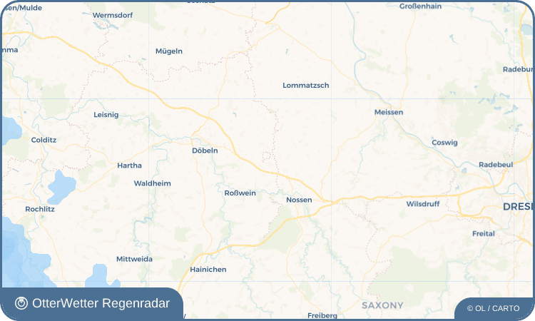 OtterWetter Regenradar-Widget Choren