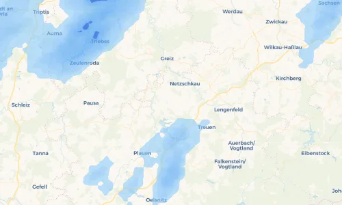 Regenradar Vorschaubild - Aktuelle Niederschläge in Christgrün und Umgebung