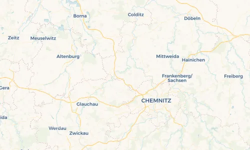 Regenradar Vorschaubild - Aktuelle Niederschläge in Chursdorf und Umgebung