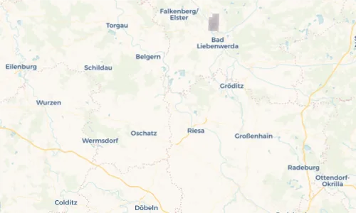 Regenradar Vorschaubild - Aktuelle Niederschläge in Cottewitz und Umgebung