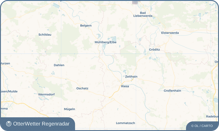 OtterWetter Regenradar-Widget Cottewitz
