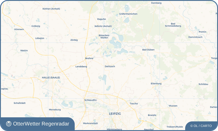 OtterWetter Regenradar-Widget Delitzsch