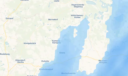 Regenradar Vorschaubild - Aktuelle Niederschläge in Deutschbaselitz - Němske Pazlicy und Umgebung