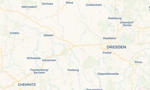 Regenradar Vorschaubild - Aktuelle Niederschläge in Deutschenbora und Umgebung
