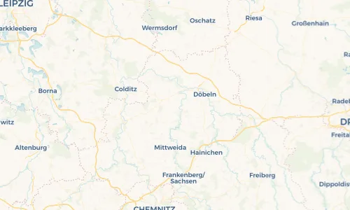 Regenradar Vorschaubild - Aktuelle Niederschläge in Diedenhain und Umgebung