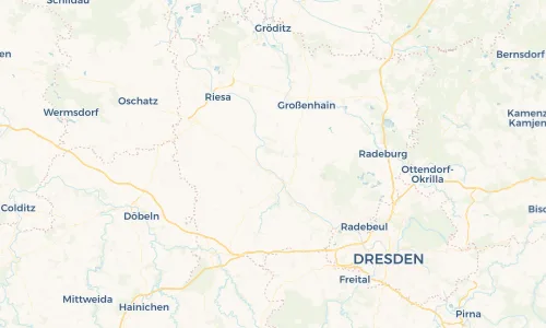 Regenradar Vorschaubild - Aktuelle Niederschläge in Diera und Umgebung