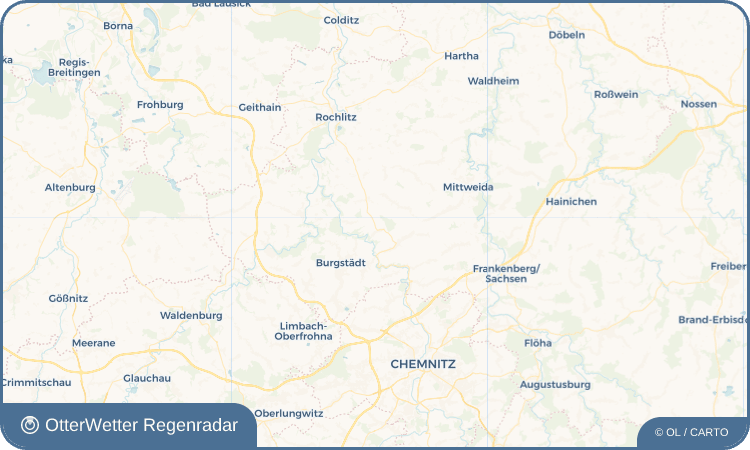 OtterWetter Regenradar-Widget Diethensdorf
