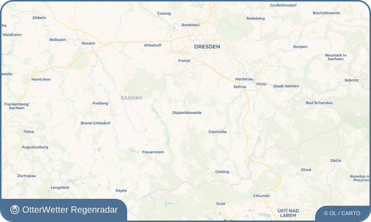 Widget-Vorschau für Dippoldiswalde Wetter-Widget-Vorschau mit Vorhersagedaten für Dippoldiswalde