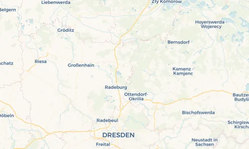 Regenradar Vorschaubild - Aktuelle Niederschläge in Dobra und Umgebung