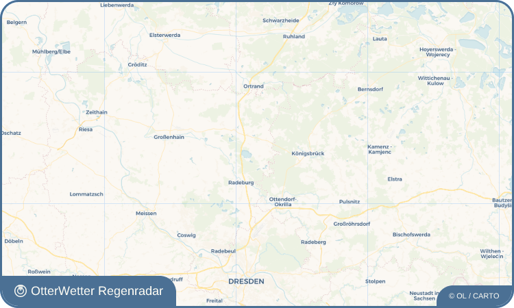 Widget-Vorschau für Dobra Wetter-Widget-Vorschau mit Vorhersagedaten für Dobra