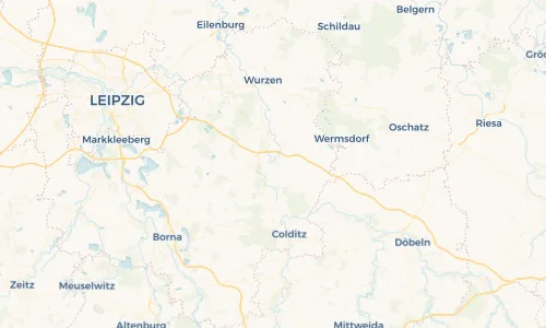 Regenradar Vorschaubild - Aktuelle Niederschläge in Döben und Umgebung