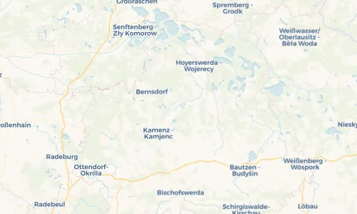 Regenradar Vorschaubild - Aktuelle Niederschläge in Döbra und Umgebung