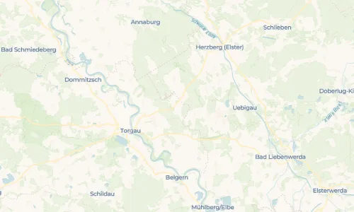Regenradar Vorschaubild - Aktuelle Niederschläge in Döbrichau und Umgebung