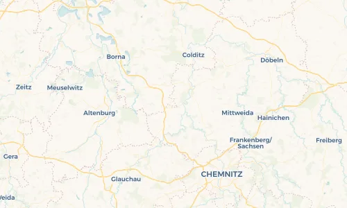 Regenradar Vorschaubild - Aktuelle Niederschläge in Dölitzsch und Umgebung