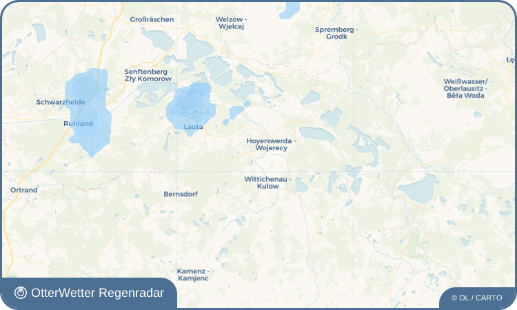 OtterWetter Regenradar-Widget Dörgenhausen - Němcy
