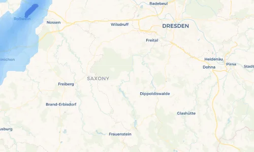 Regenradar Vorschaubild - Aktuelle Niederschläge in Dorfhain und Umgebung