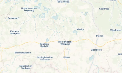 Regenradar Vorschaubild - Aktuelle Niederschläge in Dubrauke - Dubrawka und Umgebung