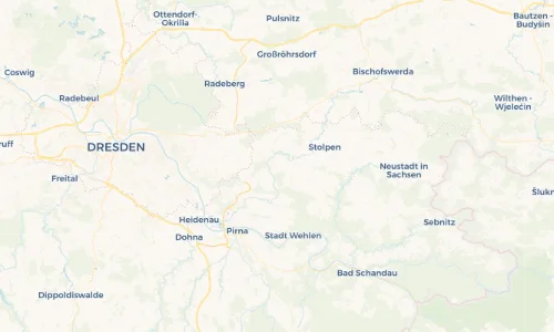 Regenradar Vorschaubild - Aktuelle Niederschläge in Dürrröhrsdorf und Umgebung