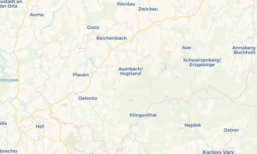 Regenradar Vorschaubild - Aktuelle Niederschläge in Ellefeld und Umgebung