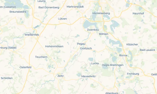 Regenradar Vorschaubild - Aktuelle Niederschläge in Elstertrebnitz und Umgebung