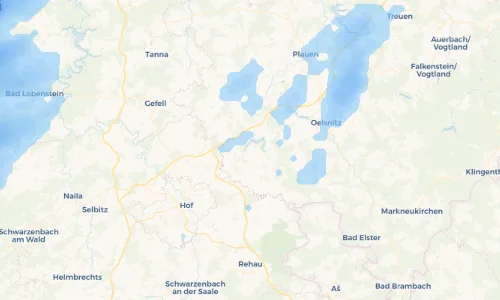 Regenradar Vorschaubild - Aktuelle Niederschläge in Engelhardtsgrün und Umgebung