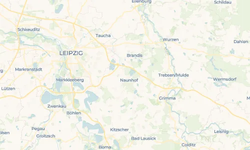 Regenradar Vorschaubild - Aktuelle Niederschläge in Erdmannshain und Umgebung
