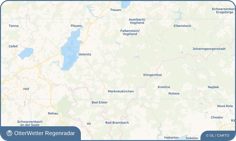 OtterWetter Regenradar-Widget Eschenbach