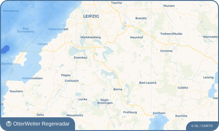 OtterWetter Regenradar-Widget Espenhain
