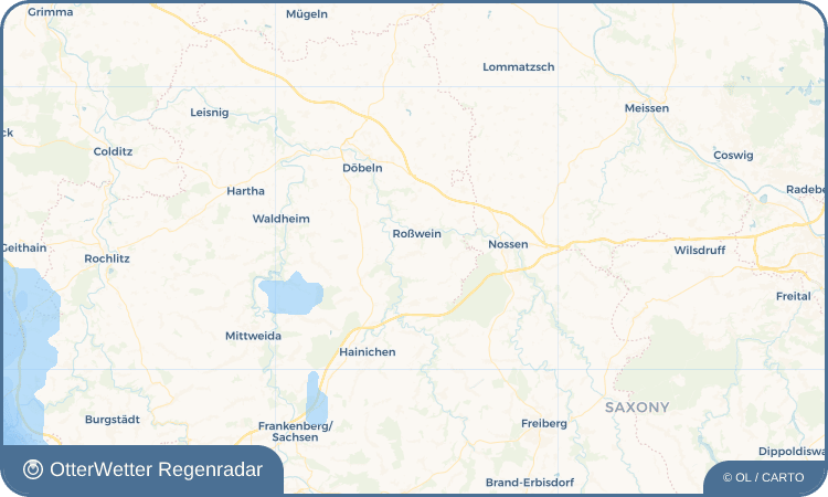 OtterWetter Regenradar-Widget Etzdorf