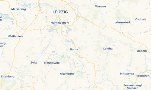 Regenradar Vorschaubild - Aktuelle Niederschläge in Eula und Umgebung