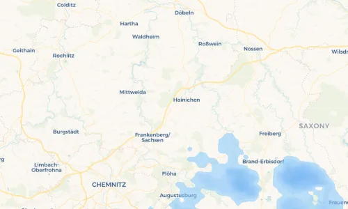 Regenradar Vorschaubild - Aktuelle Niederschläge in Falkenau und Umgebung