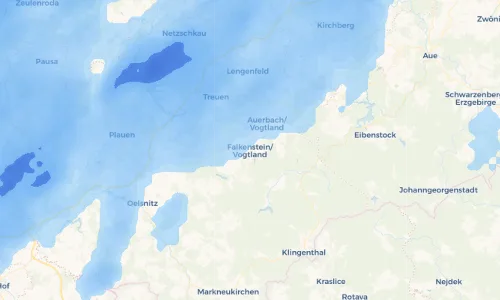 Regenradar Vorschaubild - Aktuelle Niederschläge in Falkenstein/Vogtland und Umgebung