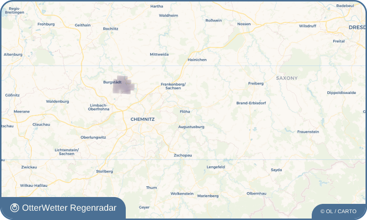 OtterWetter Regenradar-Widget Flöha