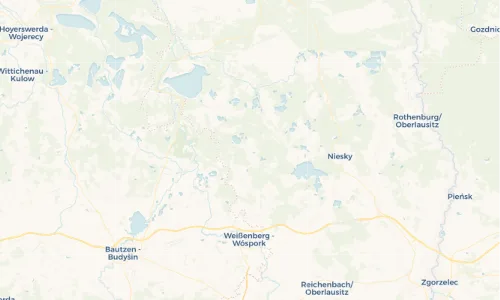 Regenradar Vorschaubild - Aktuelle Niederschläge in Förstgen - Dołha Boršć und Umgebung