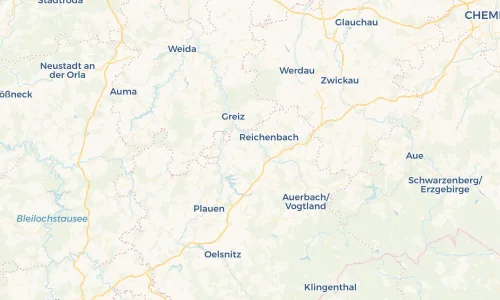Regenradar Vorschaubild - Aktuelle Niederschläge in Foschenroda und Umgebung