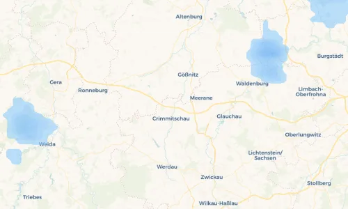 Regenradar Vorschaubild - Aktuelle Niederschläge in Frankenhausen und Umgebung