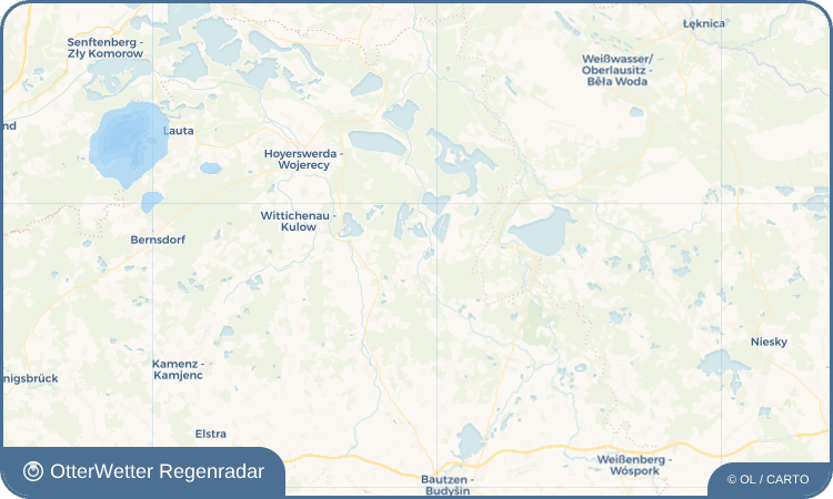 OtterWetter Regenradar-Widget Friedersdorf - Bjedrichecy