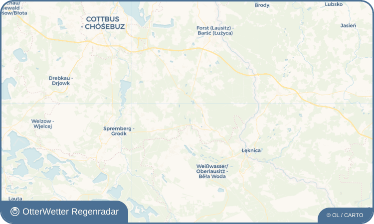 OtterWetter Regenradar-Widget Friedrichshain - Frycowy Gaj
