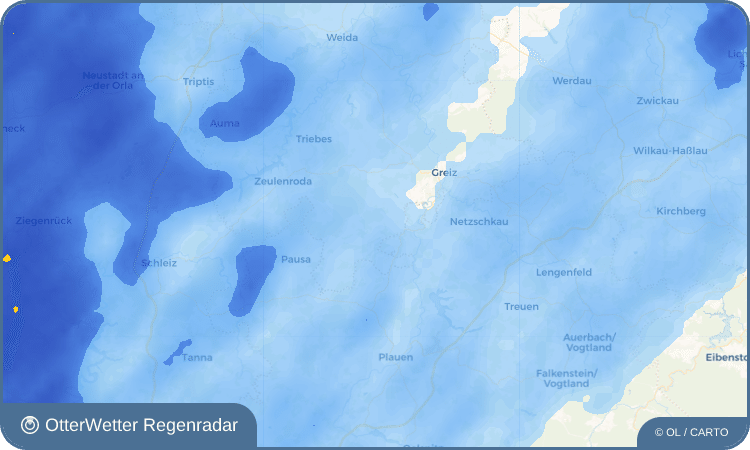 OtterWetter Regenradar-Widget Gablau