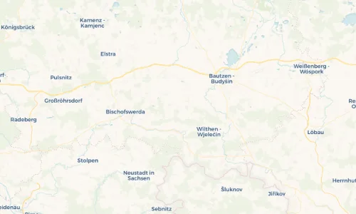 Regenradar Vorschaubild - Aktuelle Niederschläge in Gaußig - Huska und Umgebung