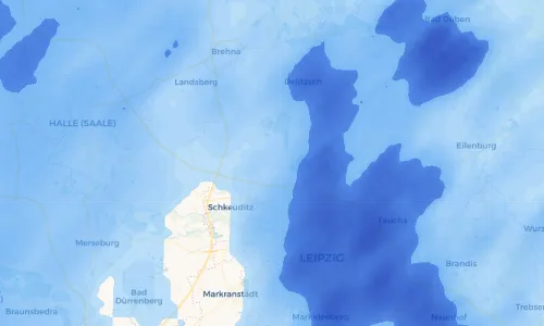 Regenradar Vorschaubild - Aktuelle Niederschläge in Gerbisdorf und Umgebung