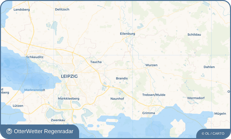 OtterWetter Regenradar-Widget Gerichshain