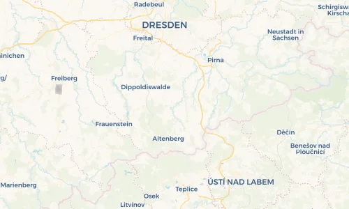 Regenradar Vorschaubild - Aktuelle Niederschläge in Glashütte und Umgebung