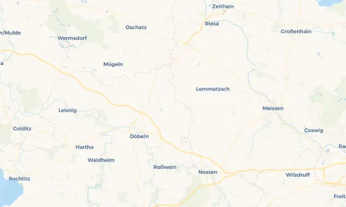 Regenradar Vorschaubild - Aktuelle Niederschläge in Glaucha und Umgebung