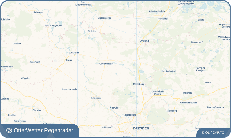 OtterWetter Regenradar-Widget Göhra